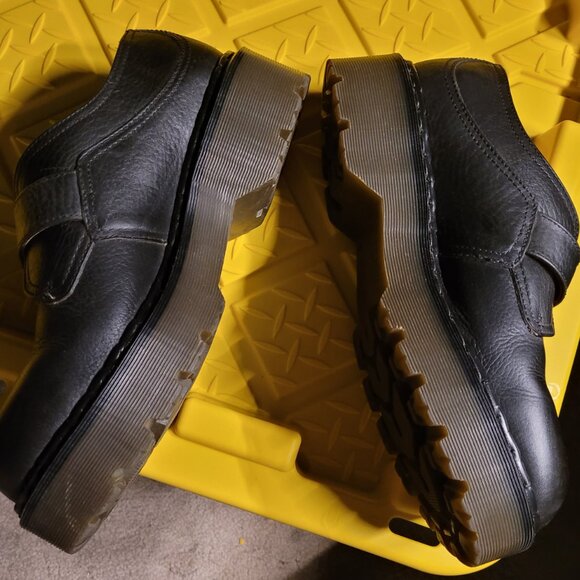 90's vintage Dr. Martens B314 Platform Oxfords Monk Strap - Picture 4 of 14